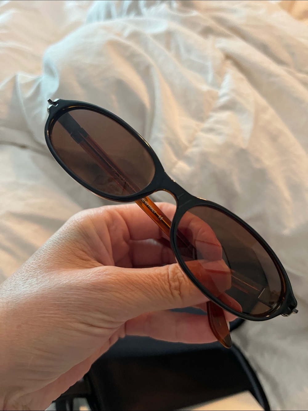 GUCCI Black Velvet Sunglass Case